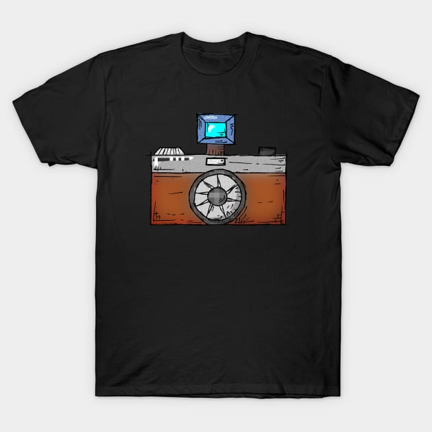 Camera T-Shirt by whatwemade